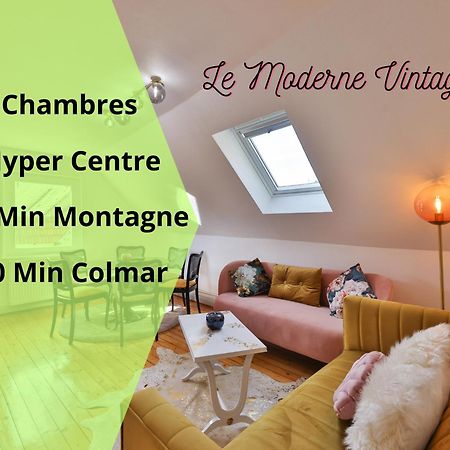 Le Moderne Vintage Hyper Centre,3 Chambres, Neuf Au Calme, 3 Etoiles Munster  Eksteriør bilde