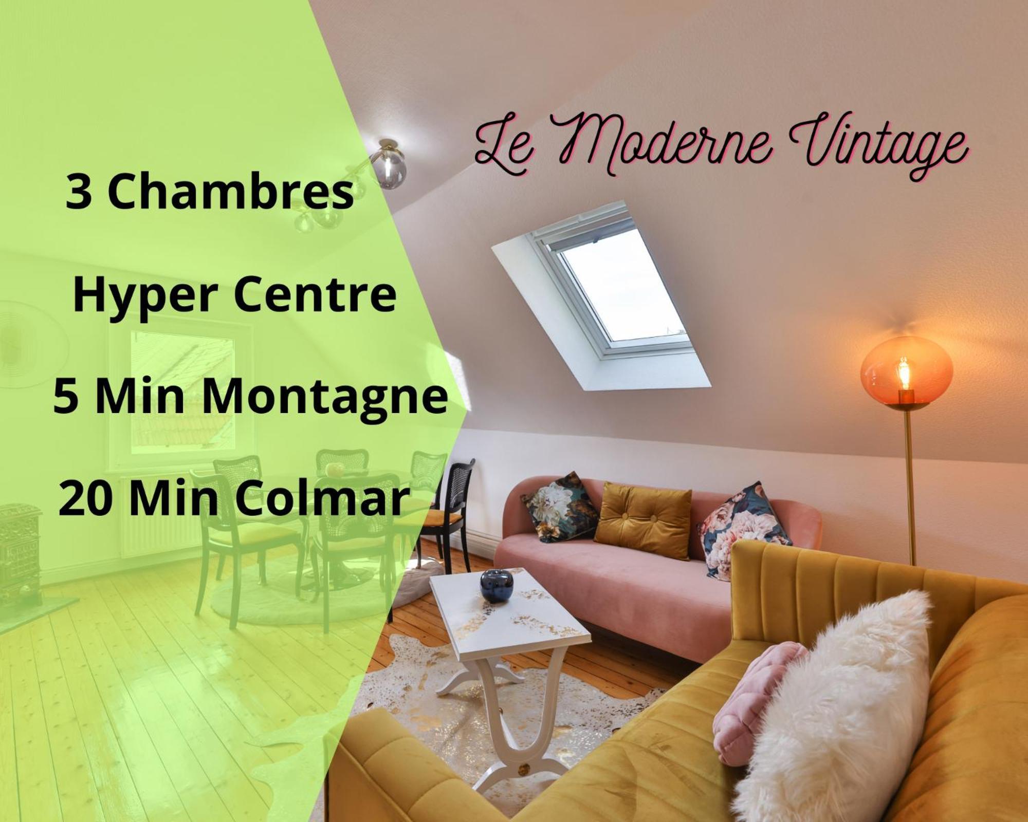 Le Moderne Vintage Hyper Centre,3 Chambres, Neuf Au Calme, 3 Etoiles Munster  Eksteriør bilde
